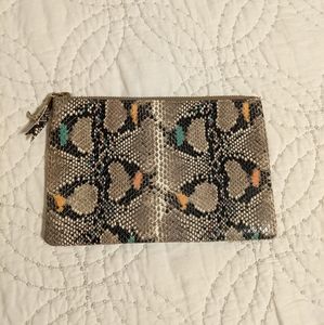 Madewell leather pouch